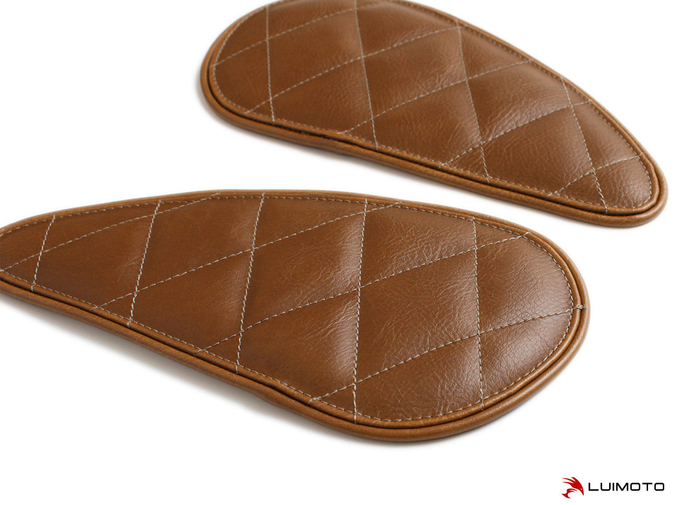 LUIMOTO TANK LEAF DIAMOND Tank Pads for the Triumph Bonneville